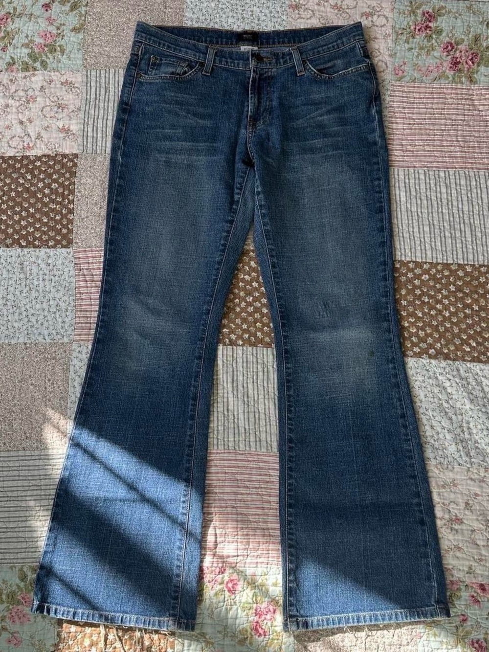 Mossimo mid-rise bootcut blue jeans